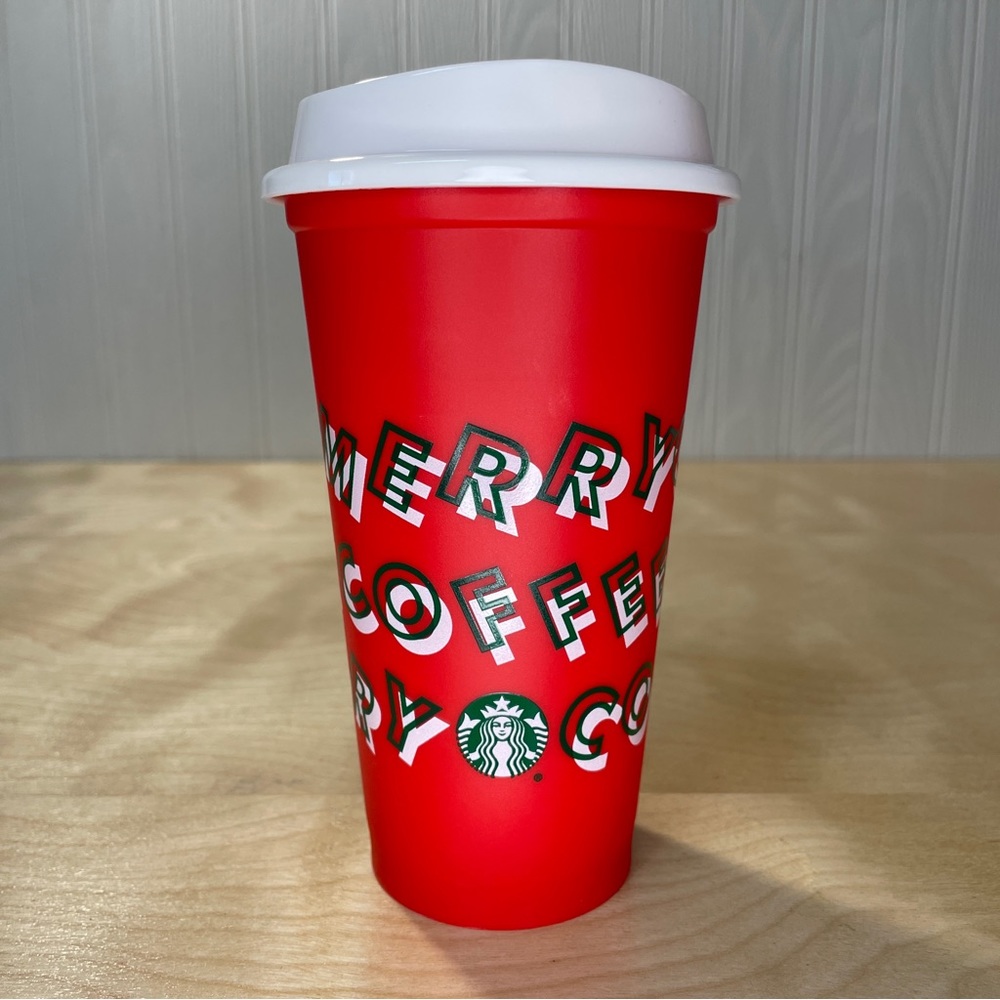 Starbucks Limited Edition Holiday 2019 Reusable Plastic To Go Cup